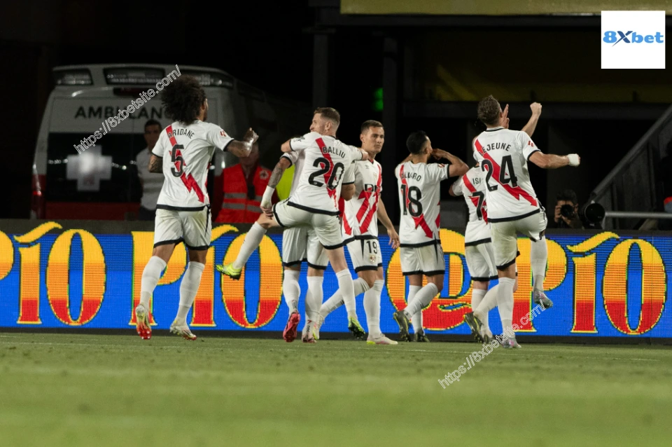 8xbet: Rayo Vallecano đánh bại Las Palmas 1-0, đẩy đội chủ nhà gần hơn với nguy cơ xuống hạng